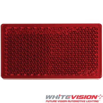 WR106 Series Reflector 59 x 31mm - Red WR106 Series Reflector 59 x 31mm - Red